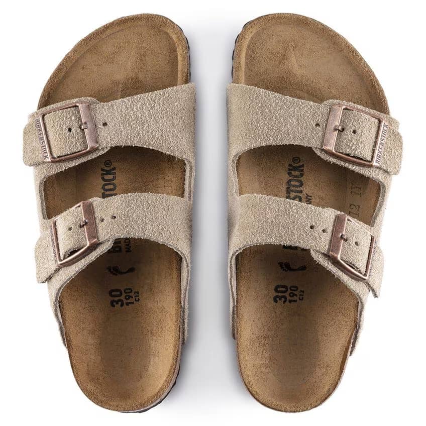 Birkenstock Kid's Arizona Suede Sandals (Narrow) - 1021704