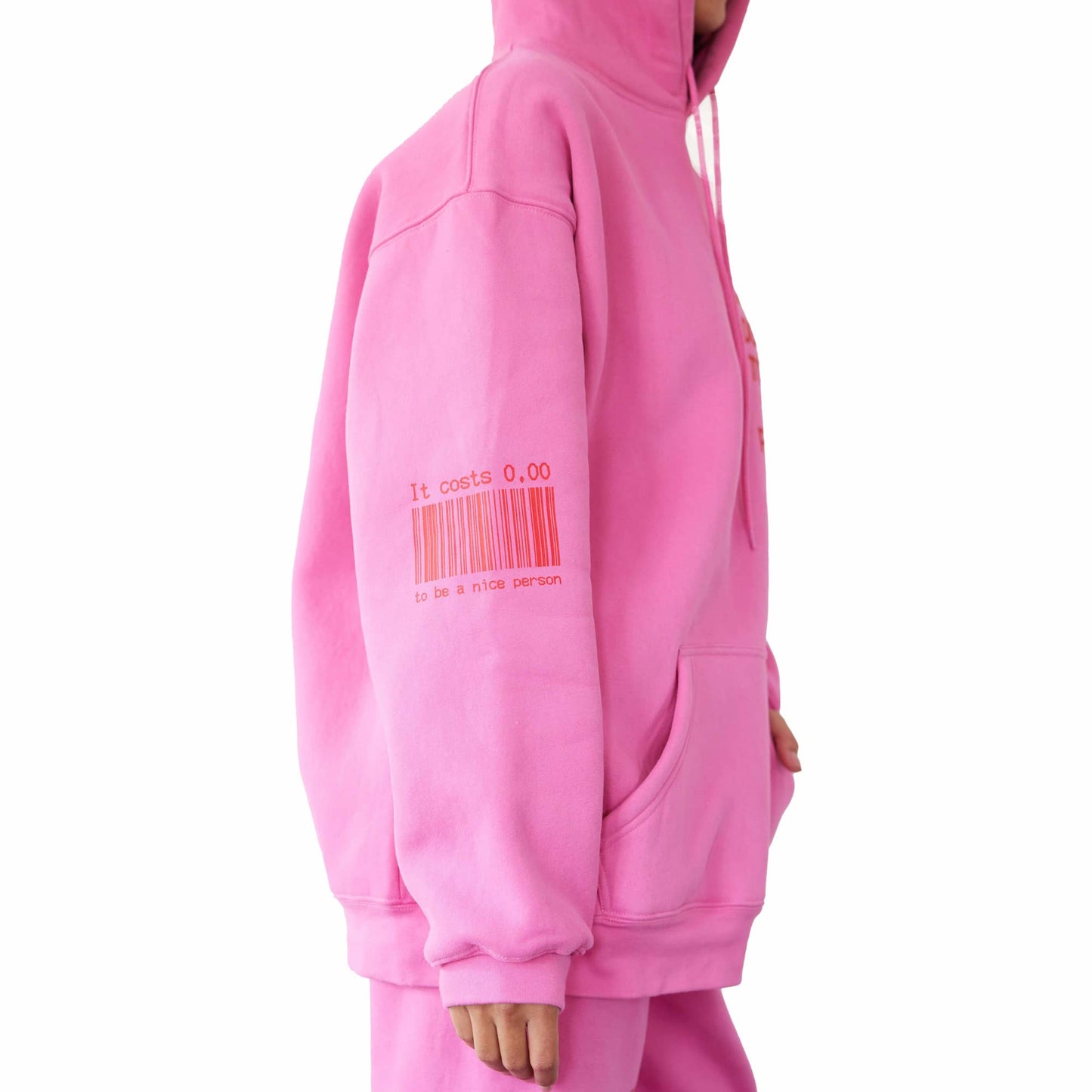 The Mayfair Group Women's It Costs $0 To Be A Nice Person Hoodie