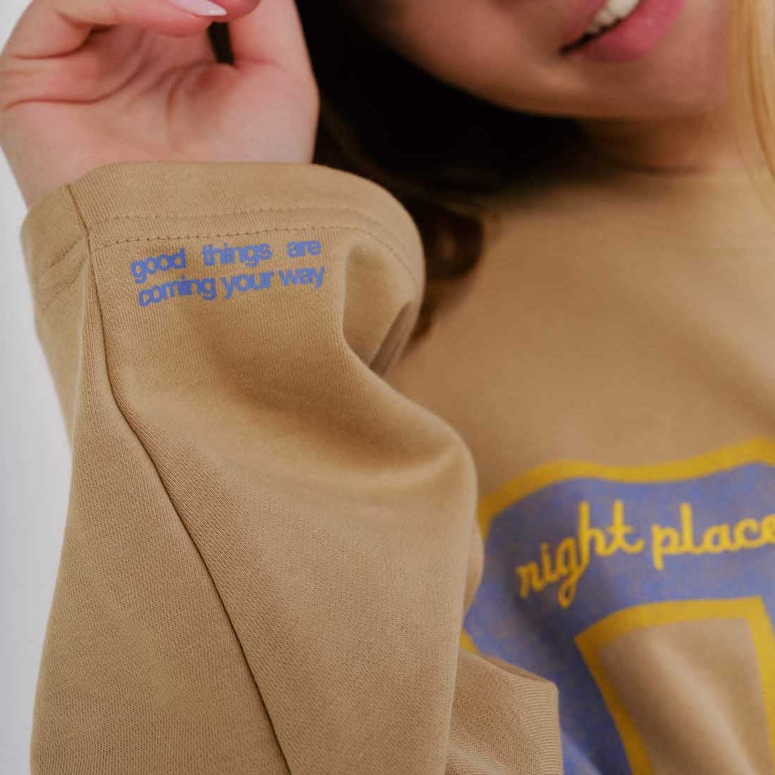 The Mayfair Group Women's Angel Track & Field Crewneck