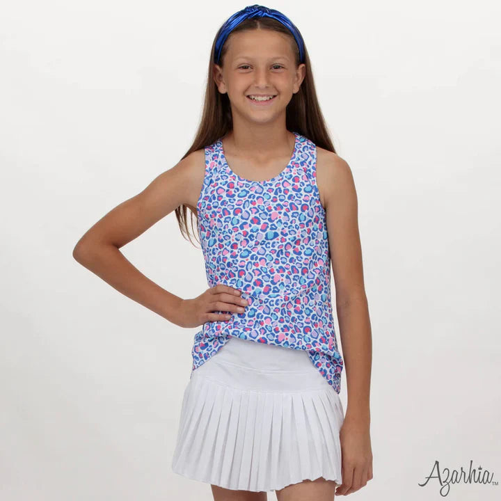 Azarhia Girl's Mini Pleated Skort