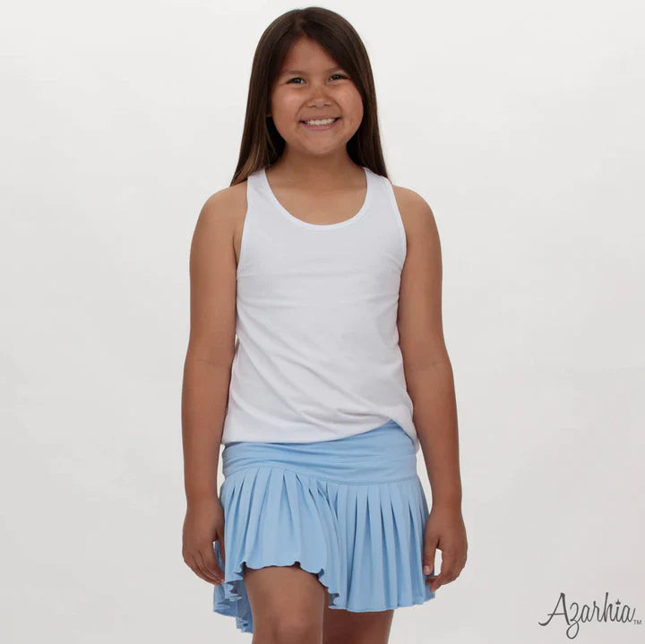 Azarhia Girl's Mini Pleated Skort