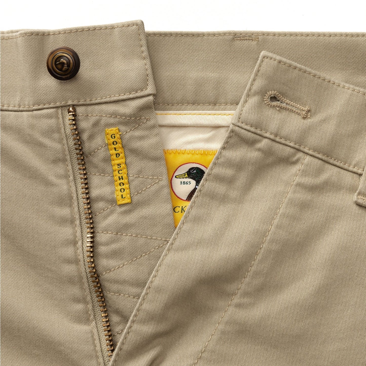 Duck Head Men's Gold School Chino Short - 7" Inseam