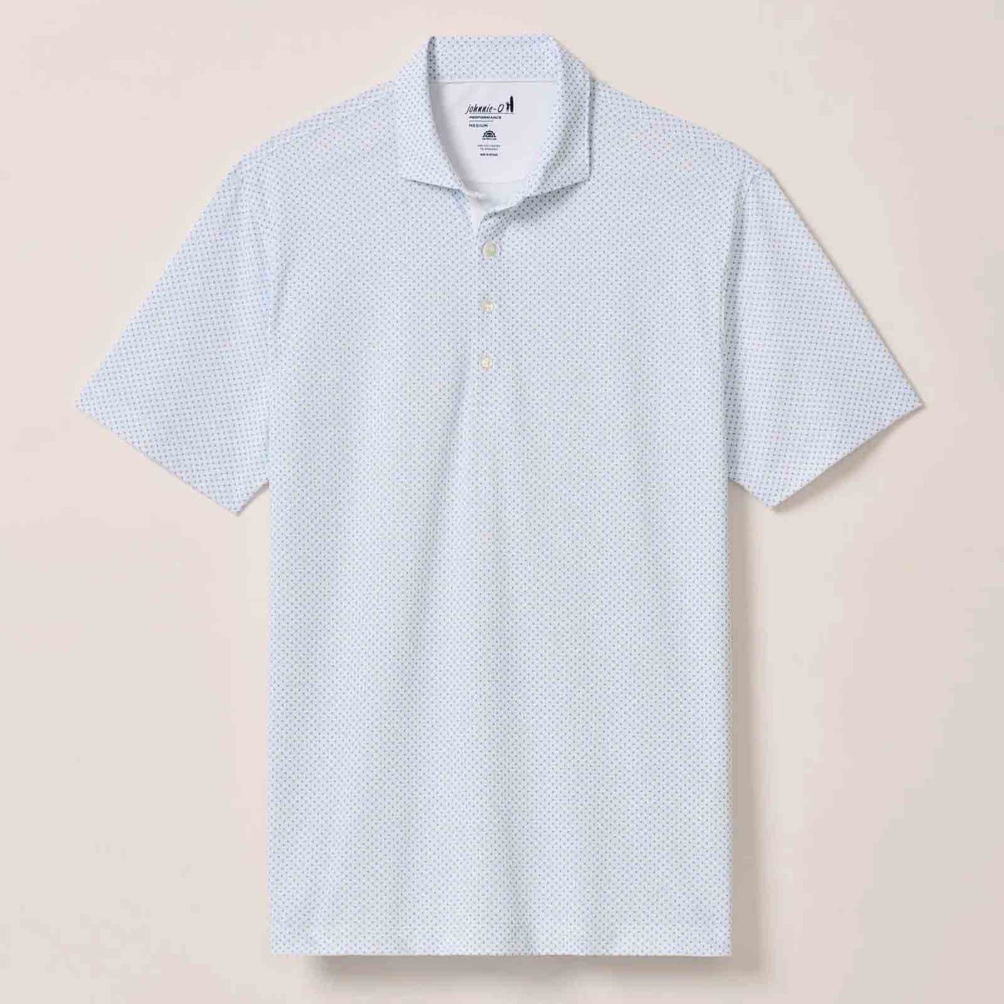 Johnnie-O Men's Cason Mesh Printed Polo