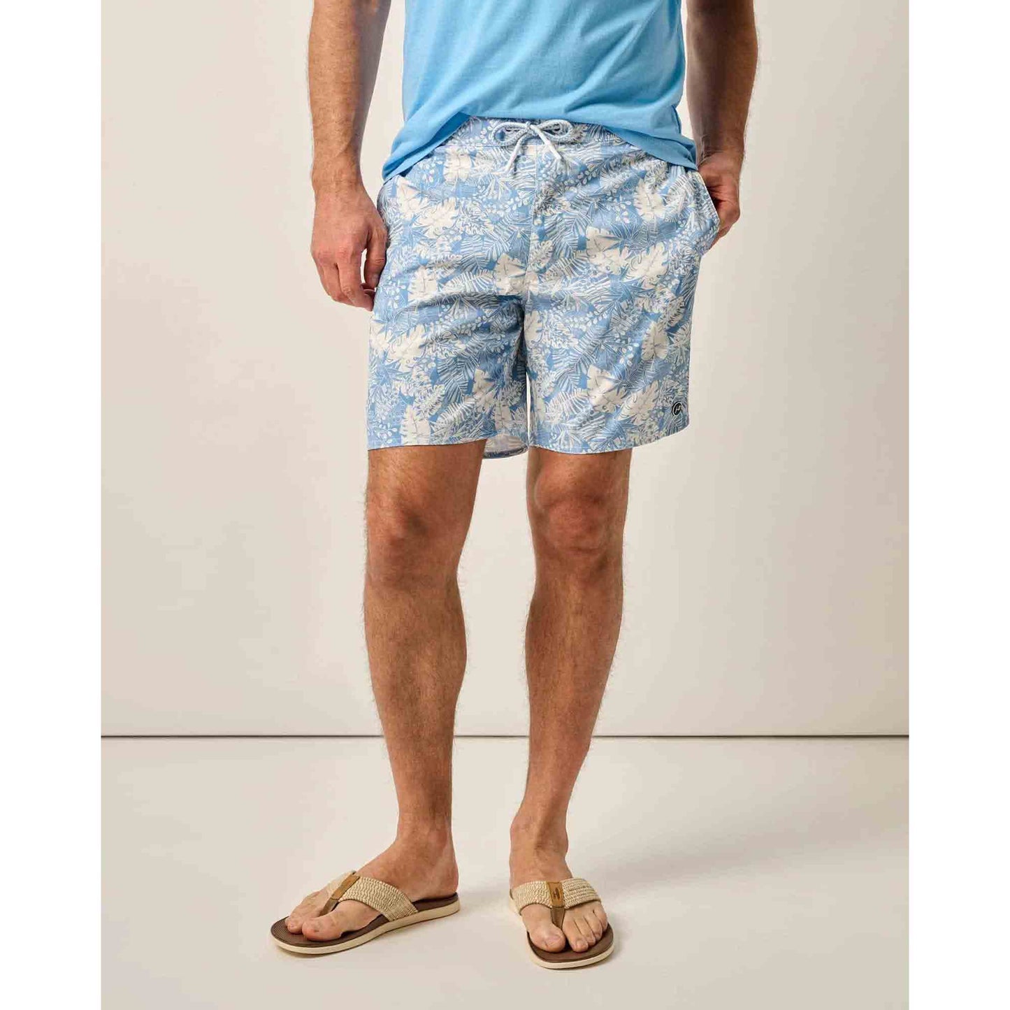 Johnnie-O Men's Salty Dogs Swim Trunks