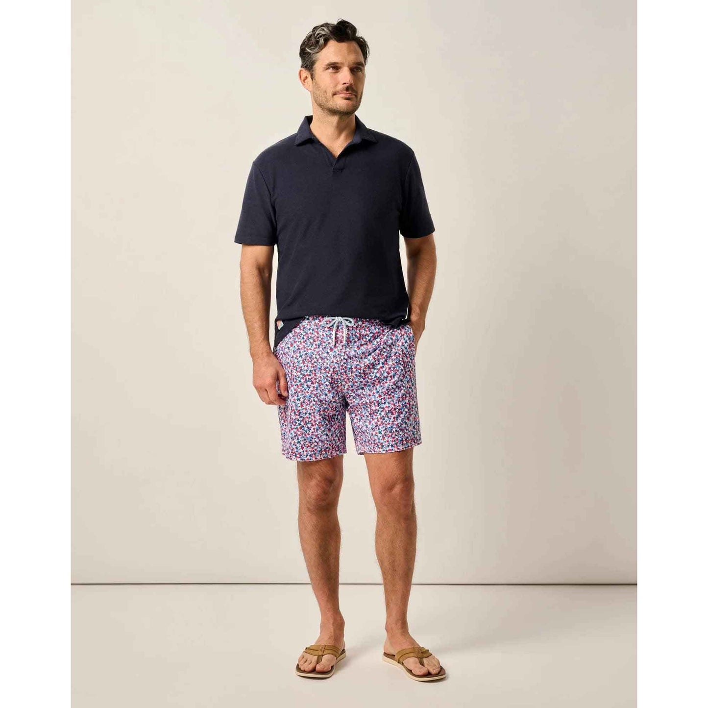 Johnnie-O Men's Seeing Stars Swim Trunks