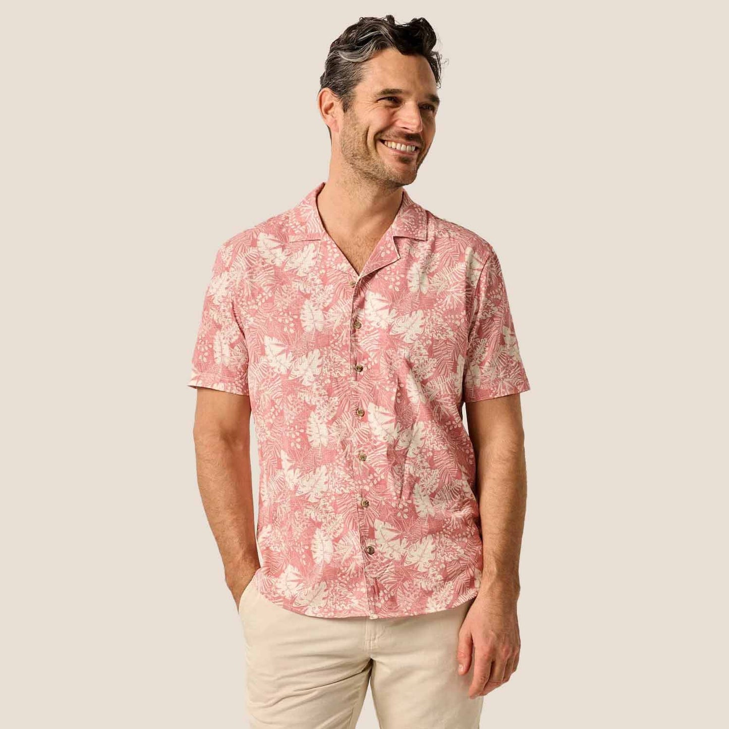 Johnnie-O Men's Sumter Printed Short-Sleeve Shirt