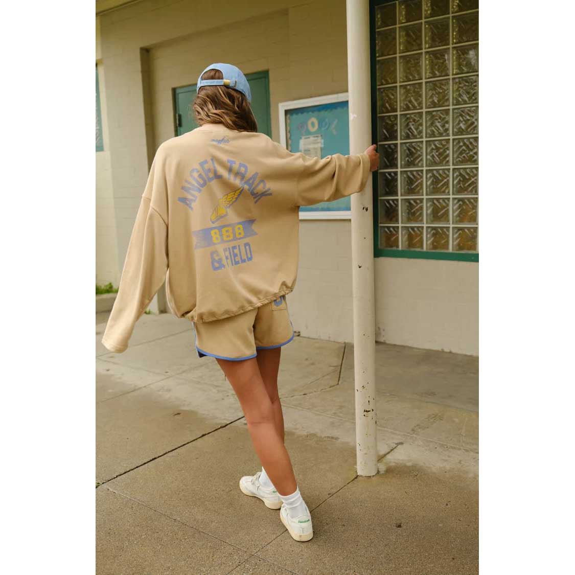 The Mayfair Group Women's Angel Track & Field Crewneck