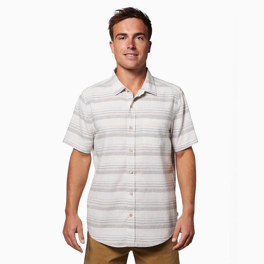 Toes On The Nose Men's Coastline Short Sleeve Shirt