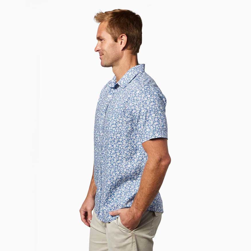 Toes On The Nose Men's Coastline Short Sleeve Shirt