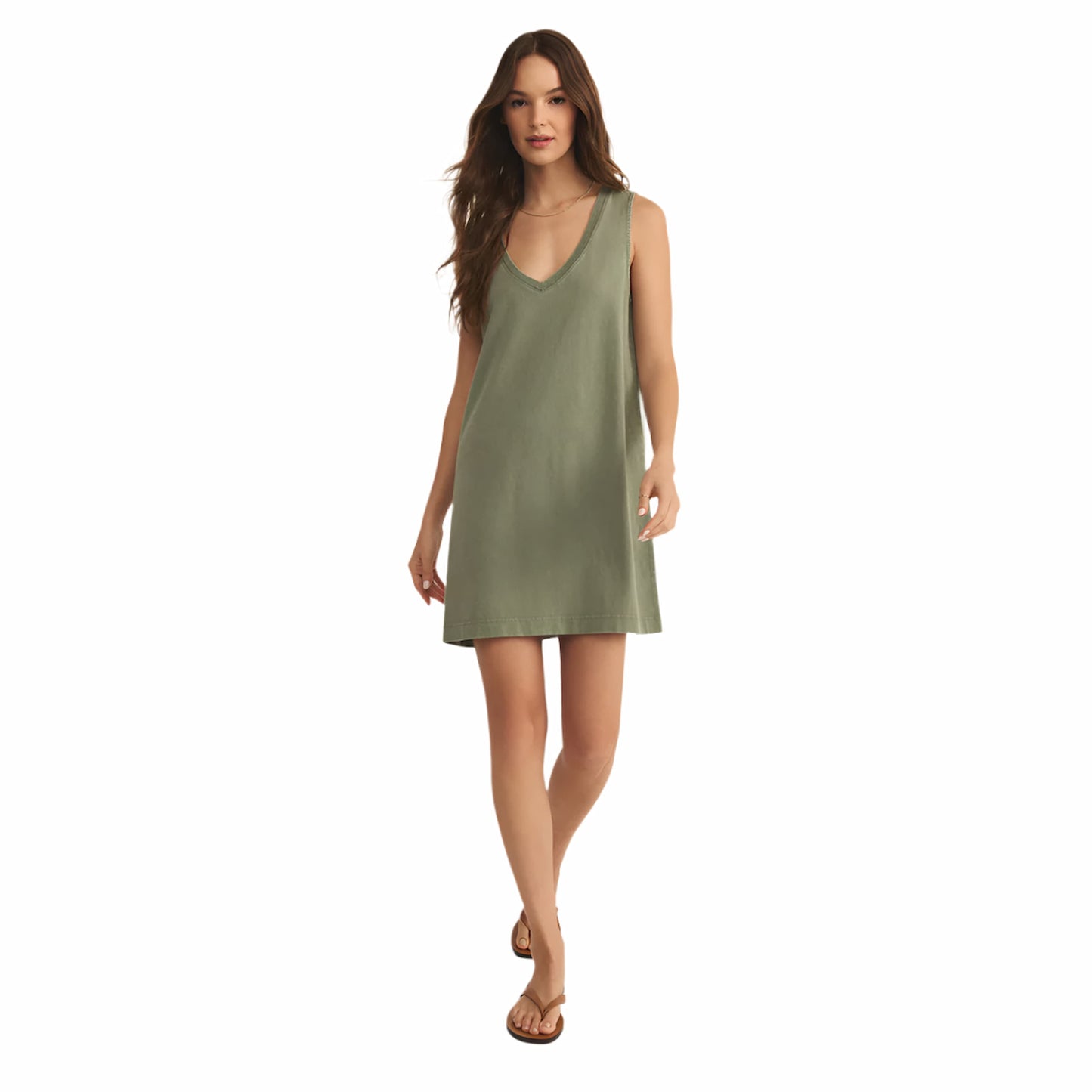 Z Supply Women's Sloane V-Neck Mini Dress