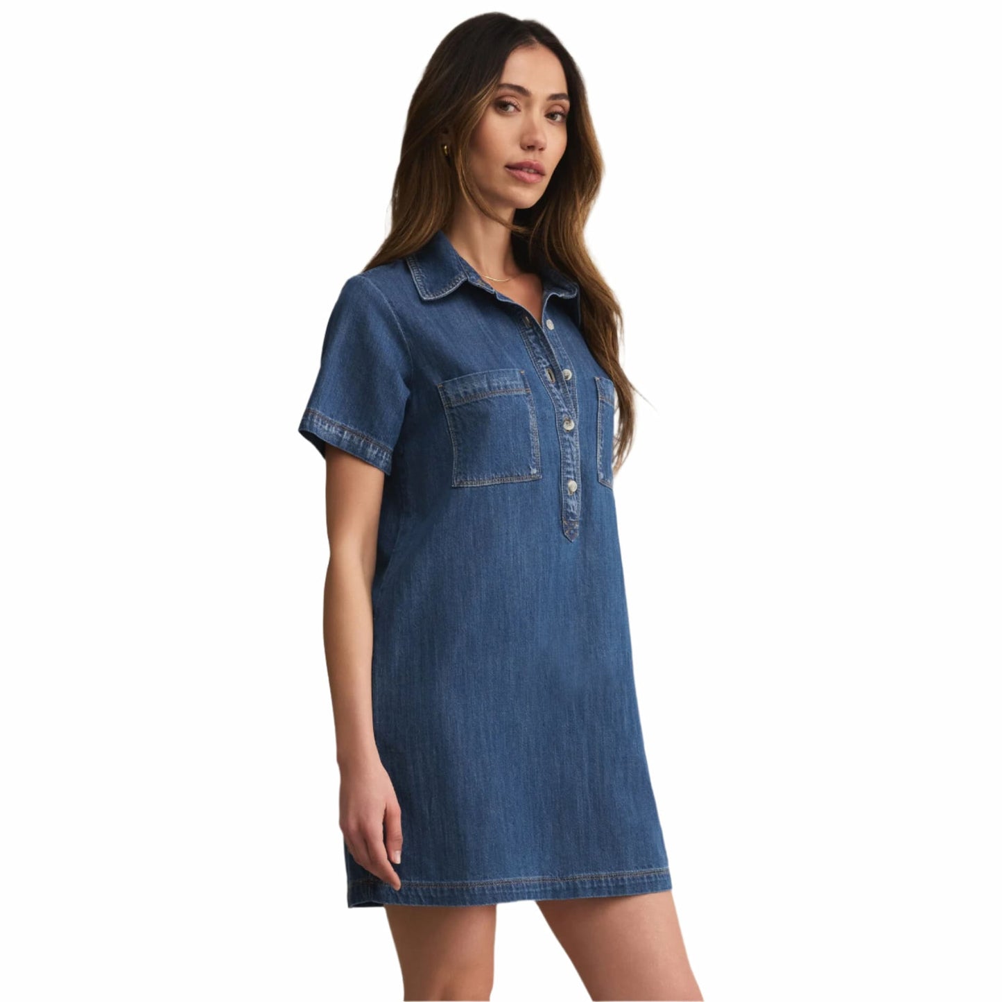 Z Supply Women's Authentic Denim Mini Dress