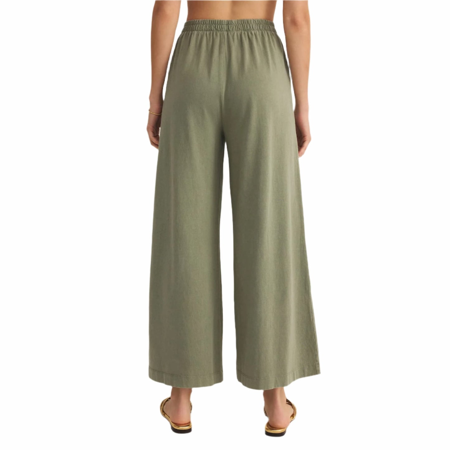 Z Supply Women's Scout Jersey Flare Pants