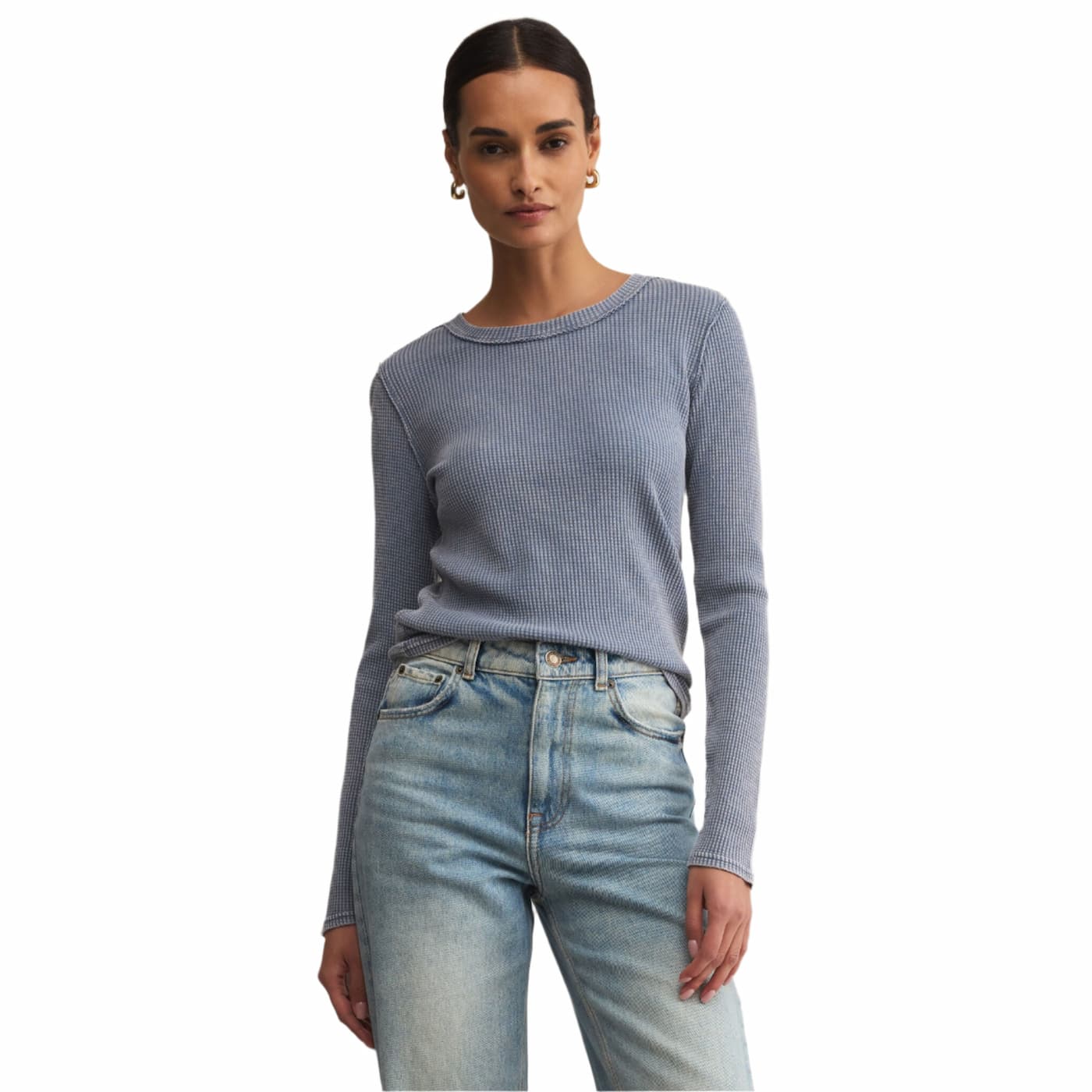 Z Supply Women's Arlet Thermal Mini Long Sleeve Top