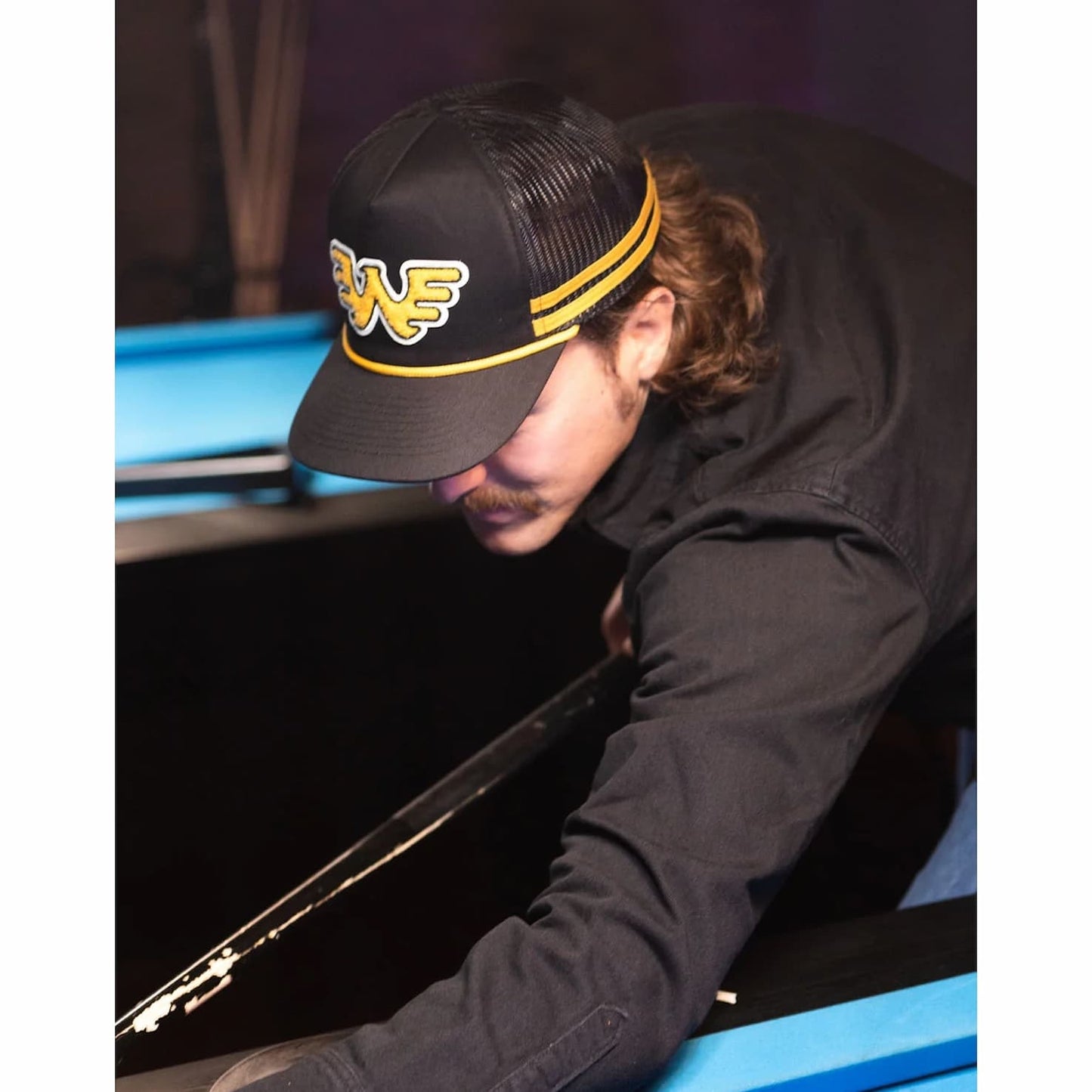 Seager Waylon Jennings Flying Snapback Hat