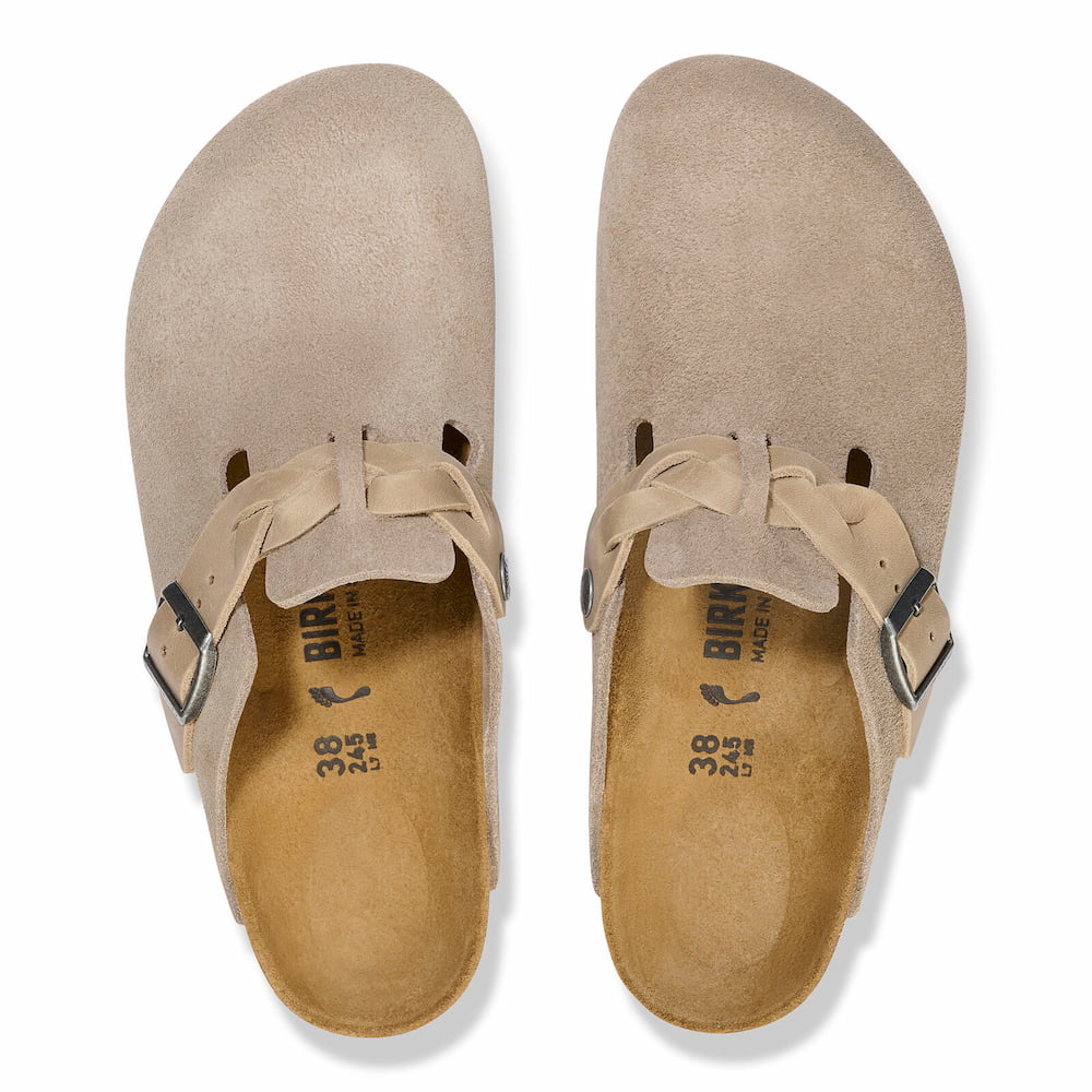 Birkenstock Women's Boston Braid Clogs (Narrow) - 1026694