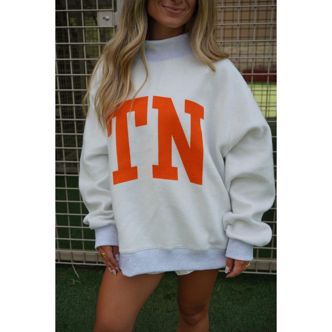 Tennessee Reversible Mock Neck Sweatshirt