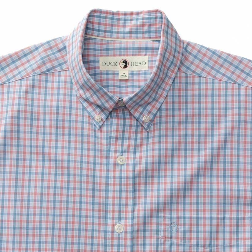 Duck Head Men's Long Sleeve Poplin Shirt - Trent
