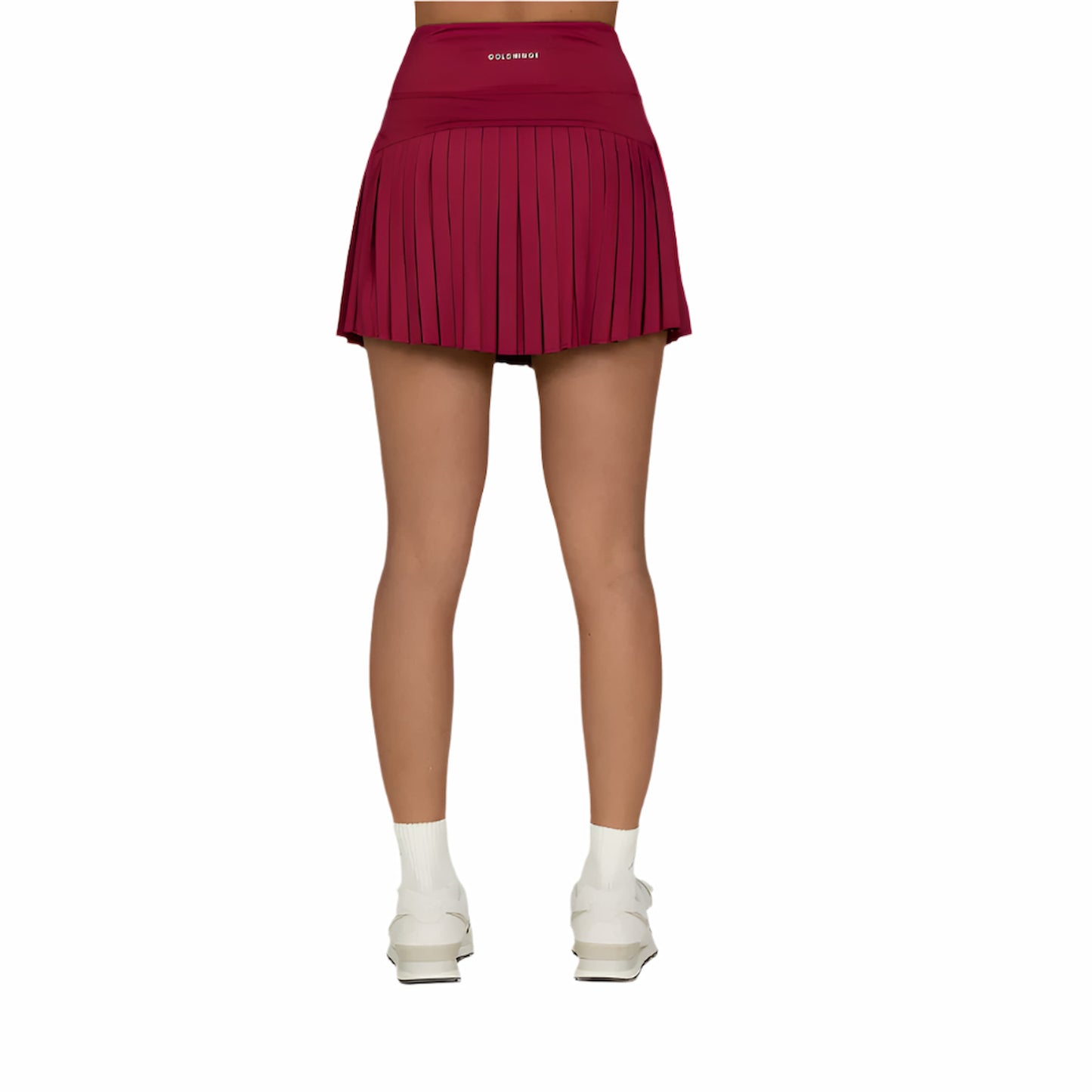 Gold Hinge Women's  Pleated Tennis Skirt - 15"