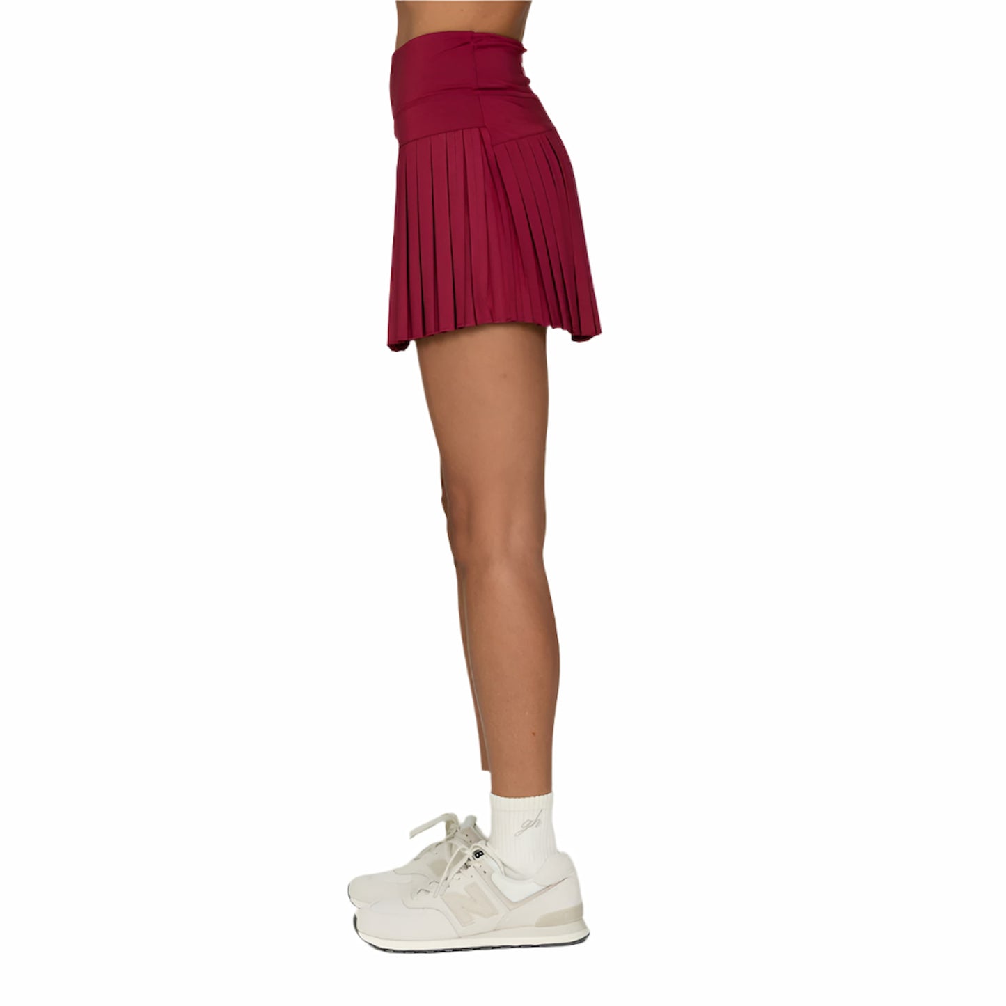 Gold Hinge Women's  Pleated Tennis Skirt - 15"