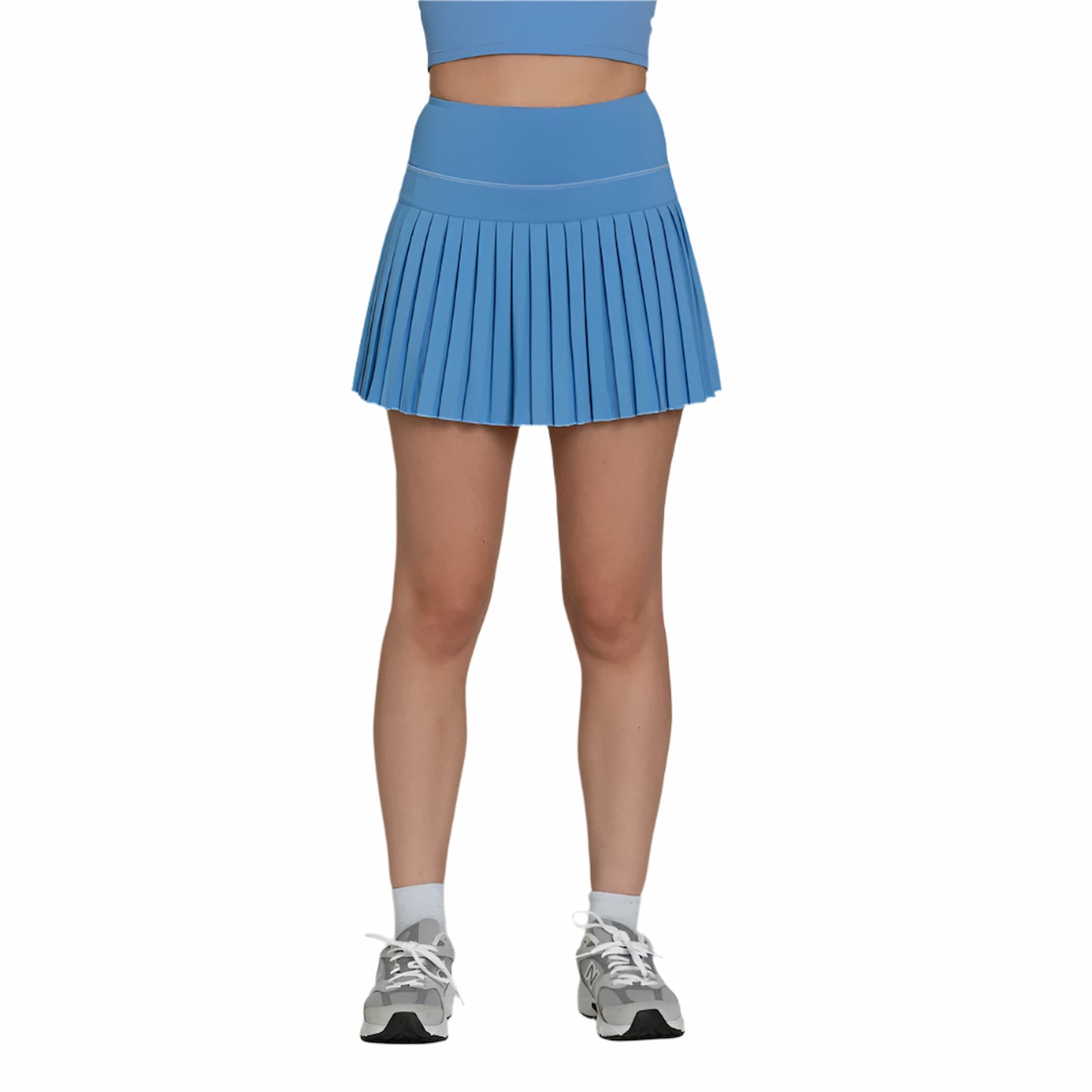 Gold Hinge Women's  Pleated Tennis Skirt - 15"