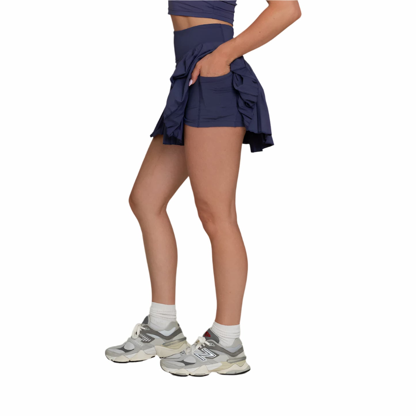 Gold Hinge Women's  Pleated Tennis Skirt - 15"