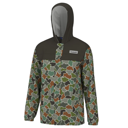 Local Boy Men's Two-Toned Rain Jacket