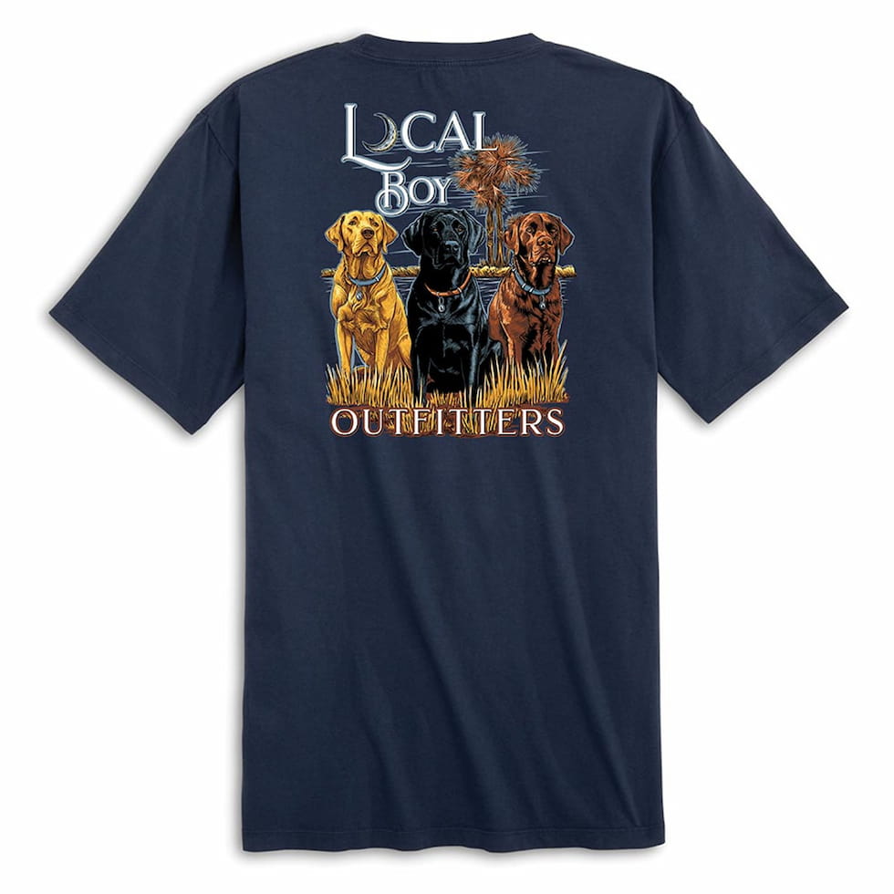 Local Boy Men's The Lab Trio Short Sleeve Tee