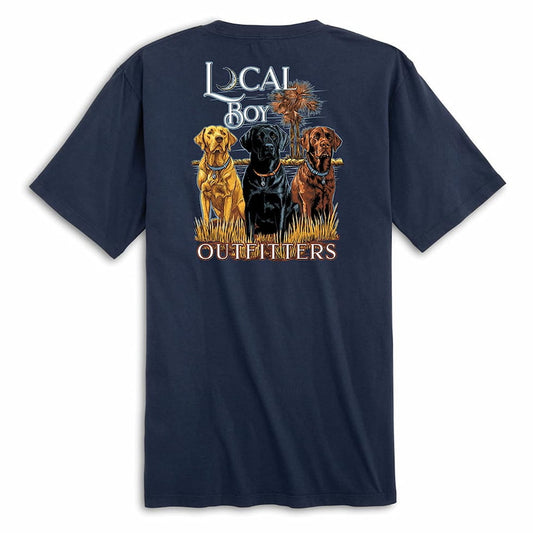 Local Boy Men's The Lab Trio Short Sleeve Tee