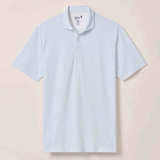 Johnnie-O Men's Cason Mesh Printed Polo