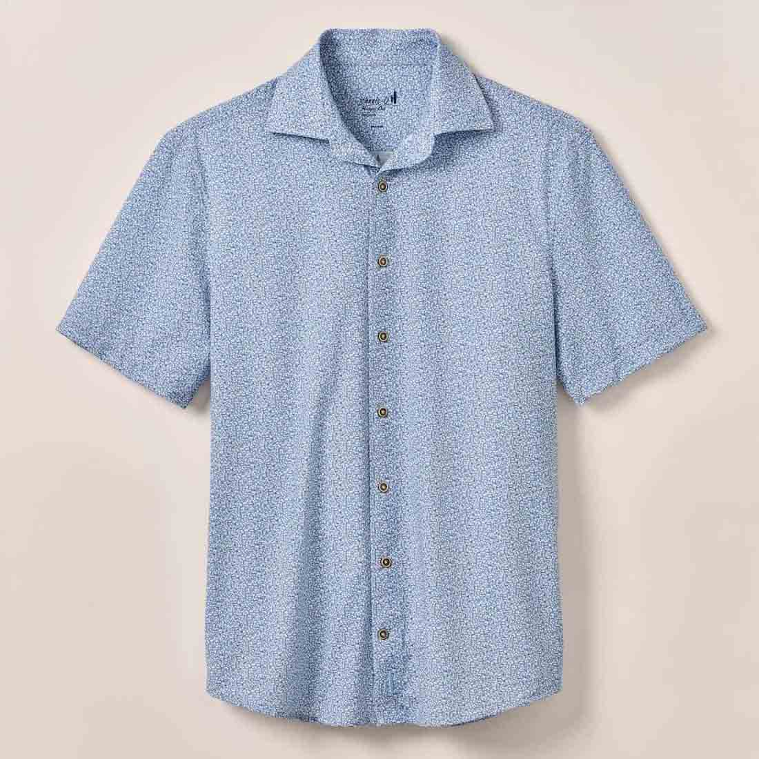 Johnnie-O Men's Waylan Printed Short-Sleeve Shirt