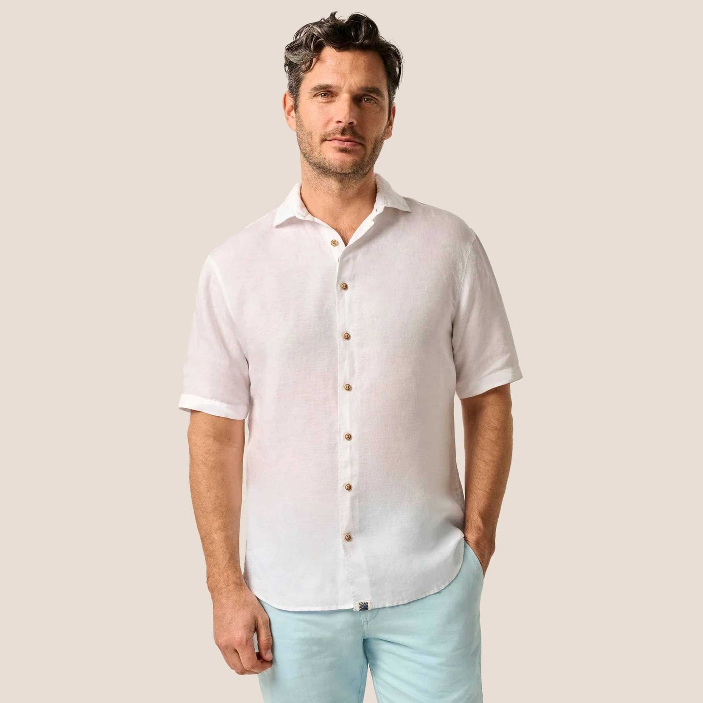 Johnnie-O Men's Gianni Short-Sleeve Shirt