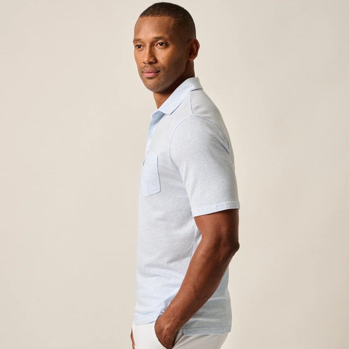 Johnnie-O Men's Heathered Original Polo 2.0