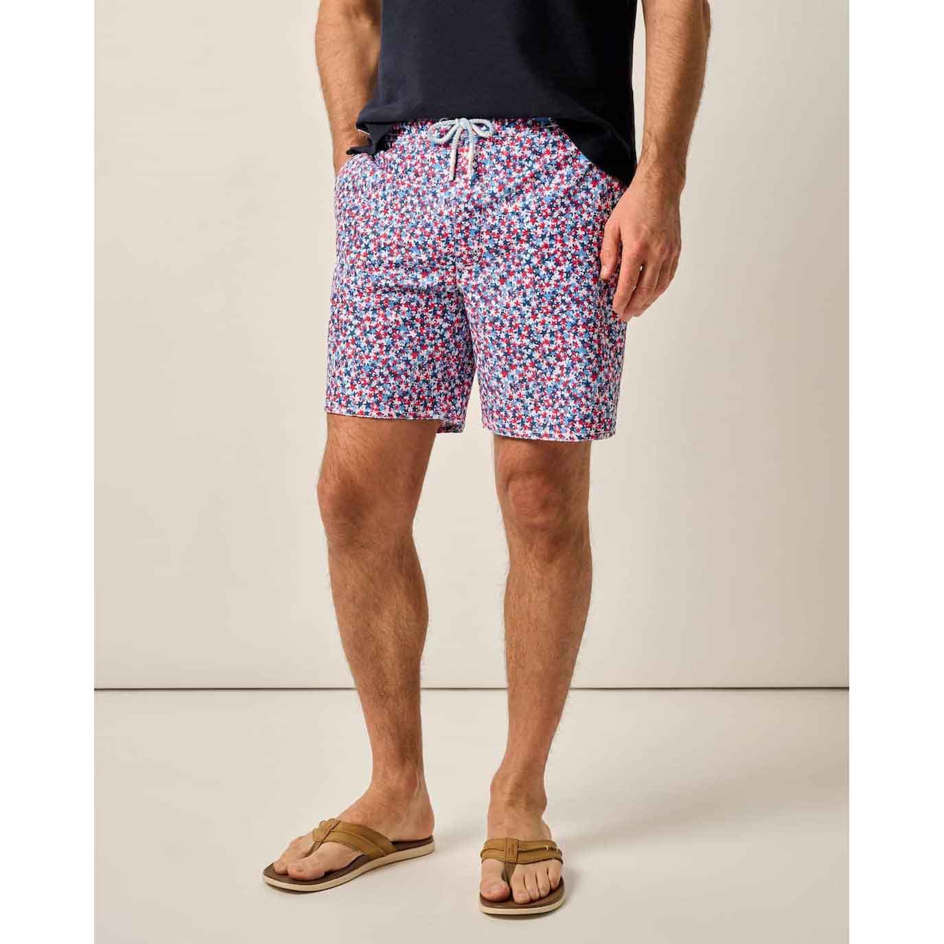 Johnnie-O Men's Seeing Stars Swim Trunks