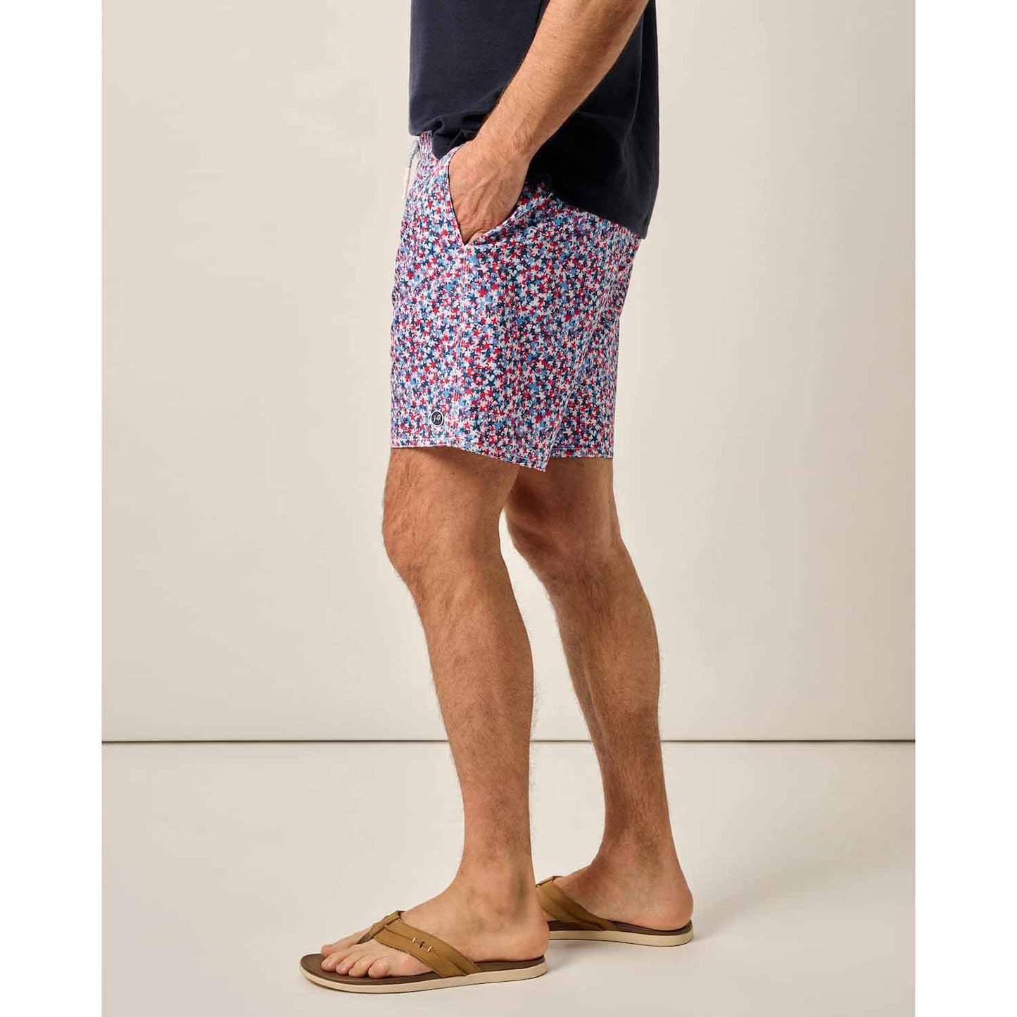 Johnnie-O Men's Seeing Stars Swim Trunks