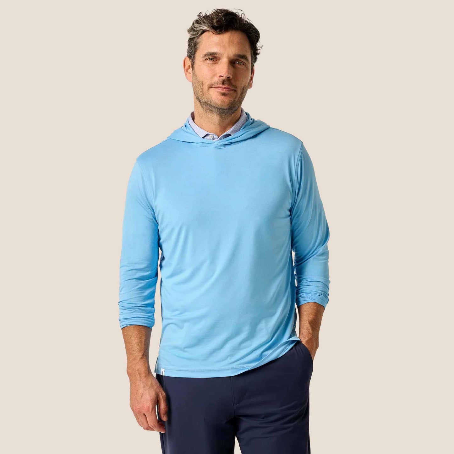 Johnnie-O Men's Talon Hooded Long-Sleeve Tee