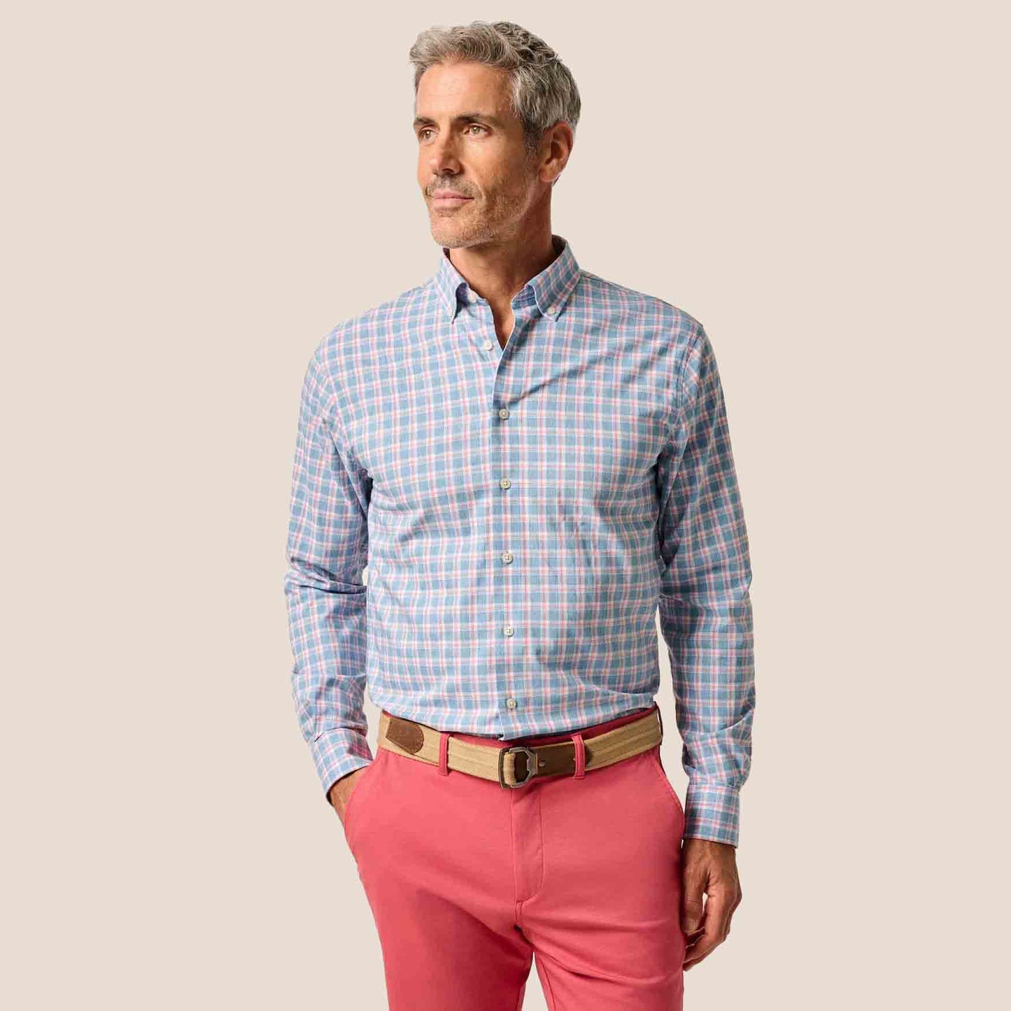 Johnnie-O Men's Dane Long-Sleeve Shirt