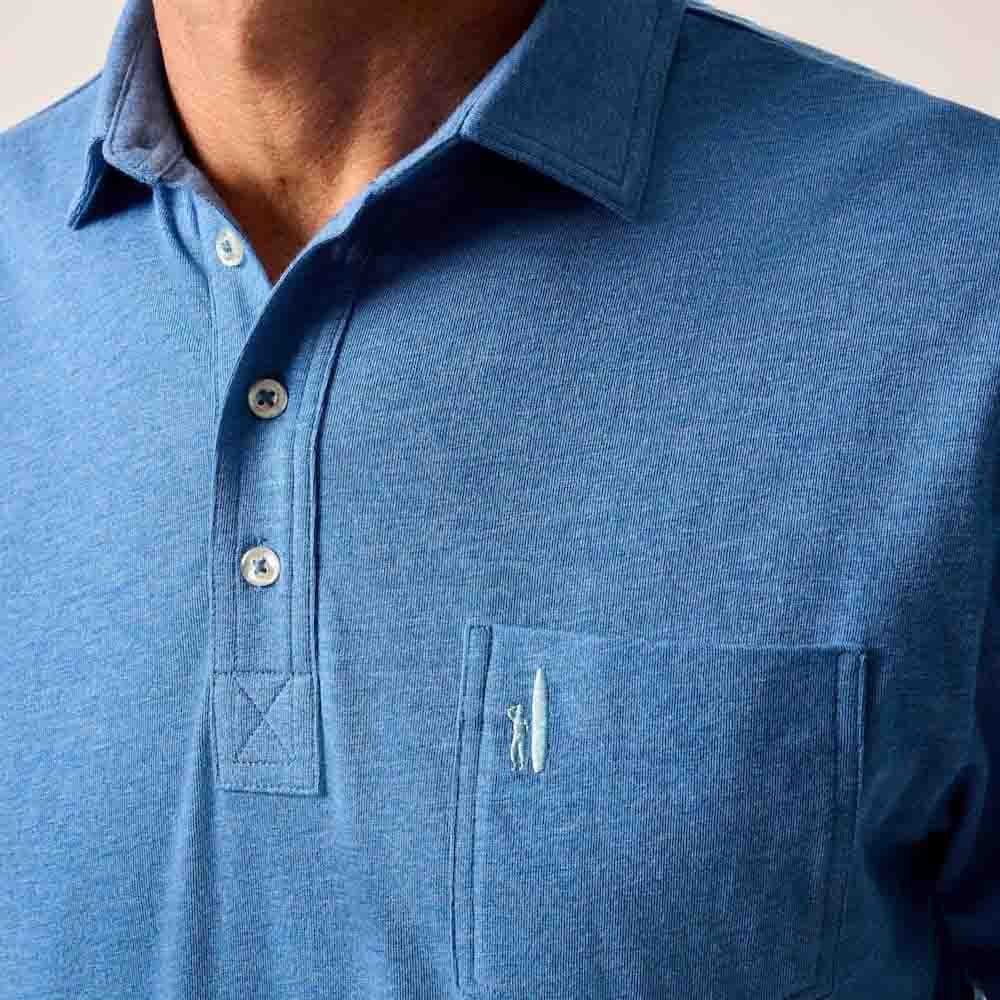 Johnnie-O Men's Heathered Original Polo 2.0