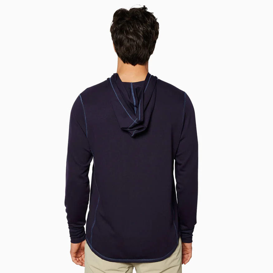 Toes On The Nose Men's Sea Silk Schooner Long Sleeve Hoodie