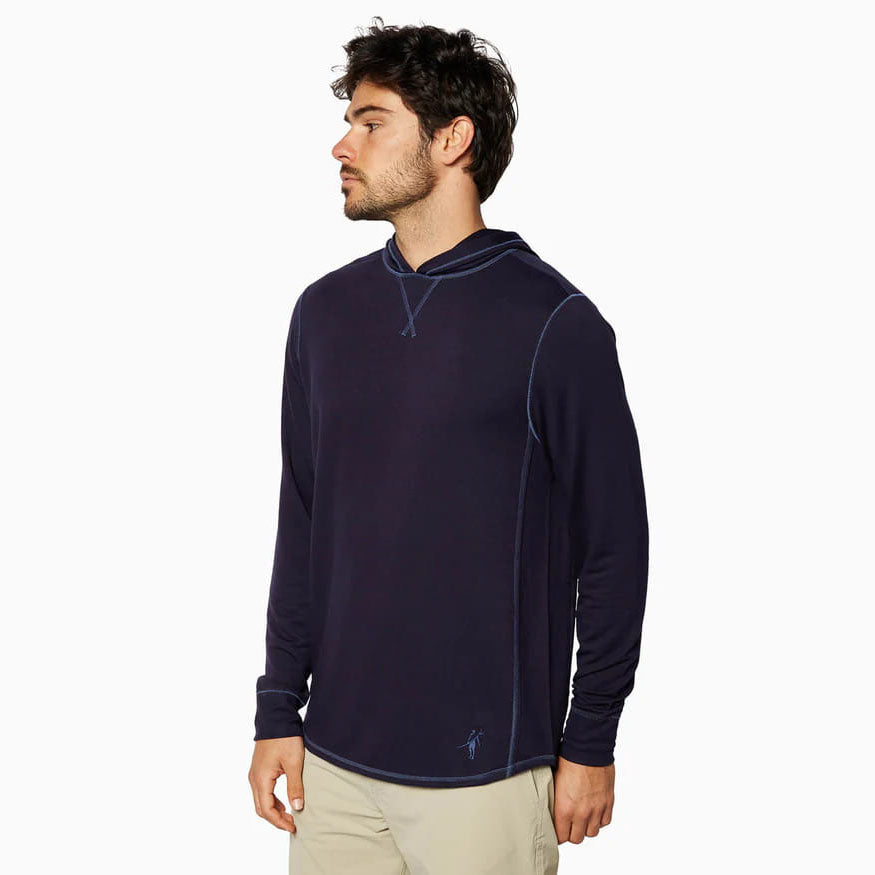 Toes On The Nose Men's Sea Silk Schooner Long Sleeve Hoodie
