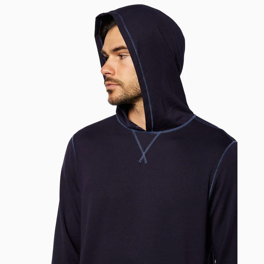 Toes On The Nose Men's Sea Silk Schooner Long Sleeve Hoodie