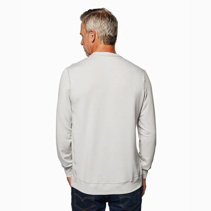 Toes On The Nose Men's Sea Silk Growler Long Sleeve Crew