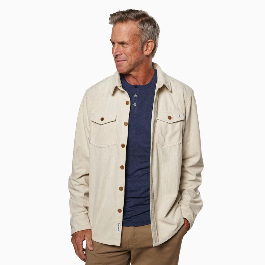 Toes On The Nose Men's Sunridge Corduroy Long Sleeve Shirt