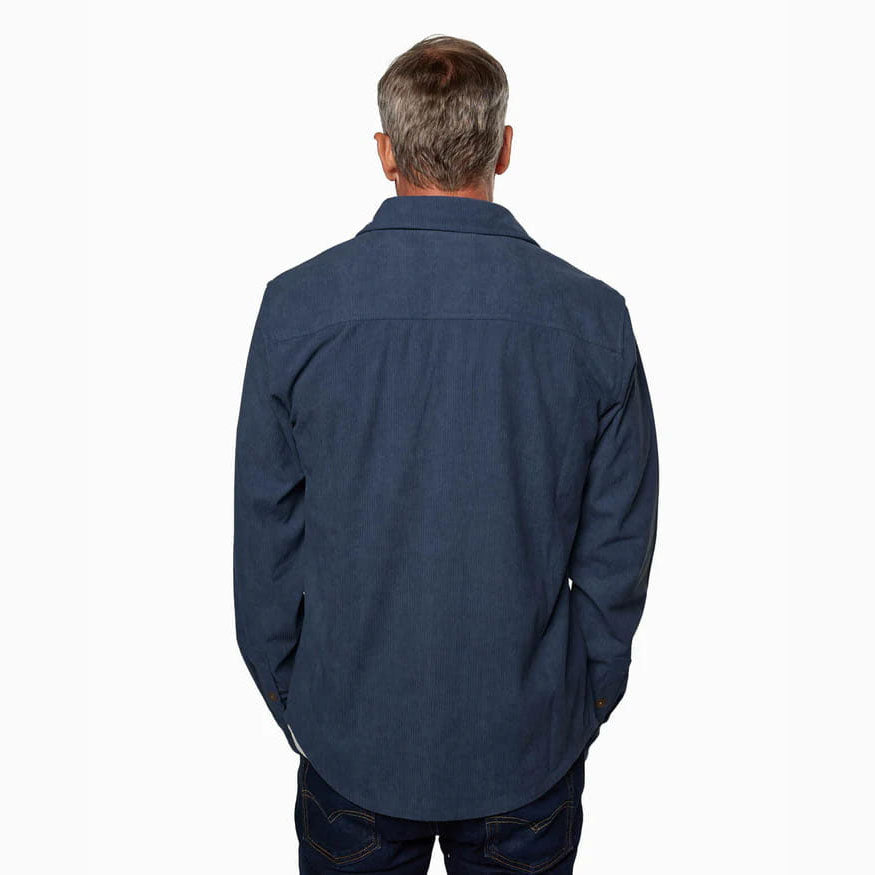 Toes On The Nose Men's Sunridge Corduroy Long Sleeve Shirt