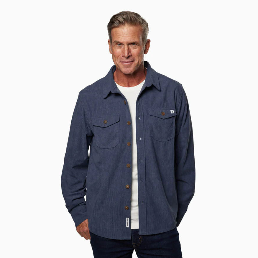 Toes On The Nose Men's Sunridge Corduroy Long Sleeve Shirt