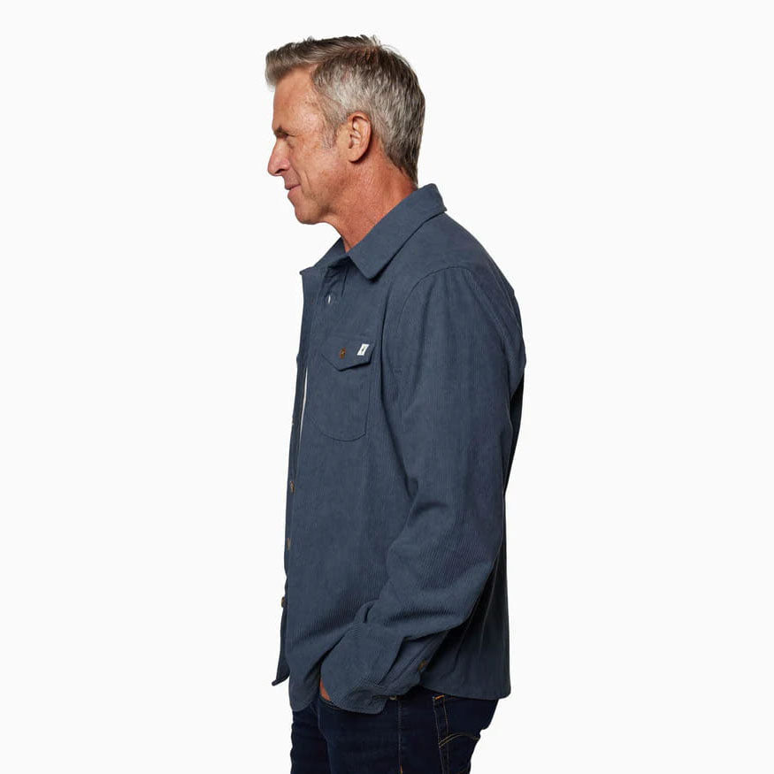 Toes On The Nose Men's Sunridge Corduroy Long Sleeve Shirt
