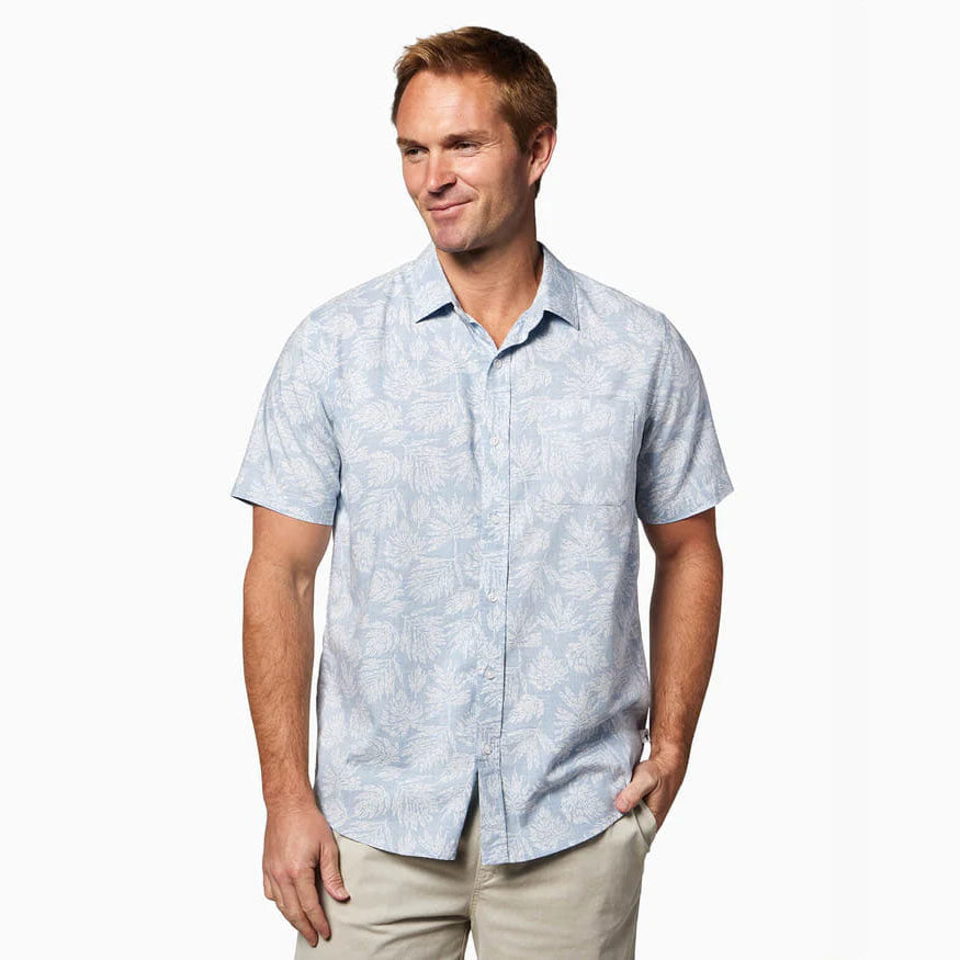 Toes On The Nose Men's Coastline Short Sleeve Shirt