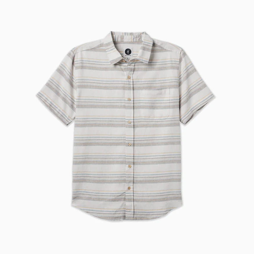 Toes On The Nose Men's Coastline Short Sleeve Shirt