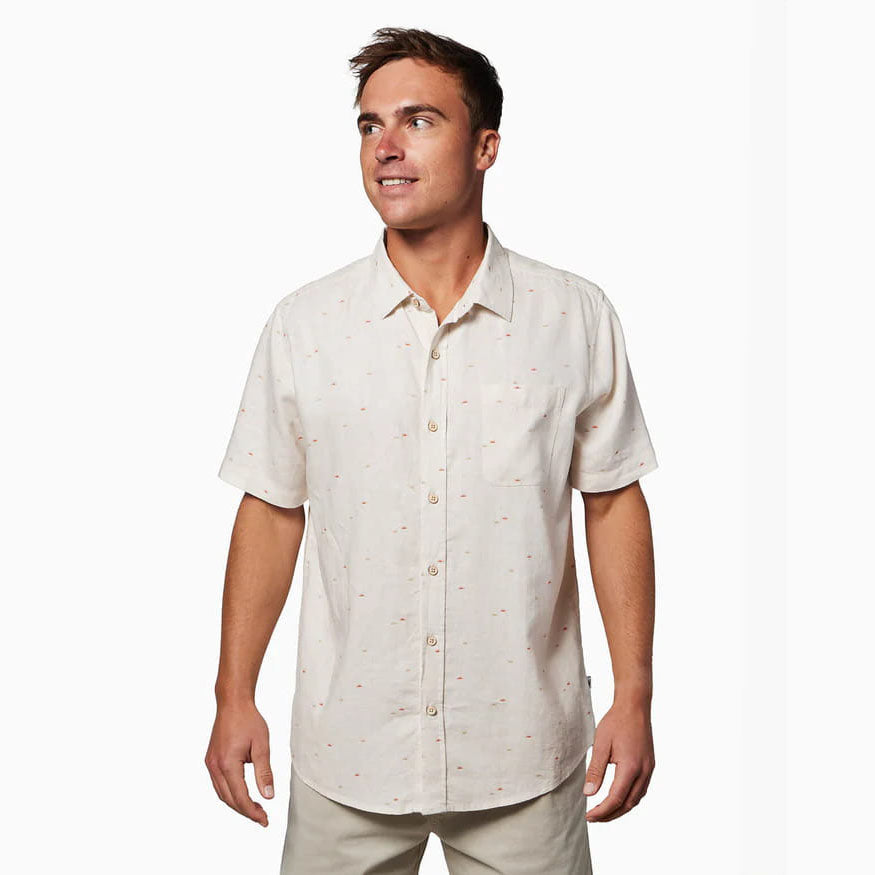 Toes On The Nose Men's Coastline Short Sleeve Shirt