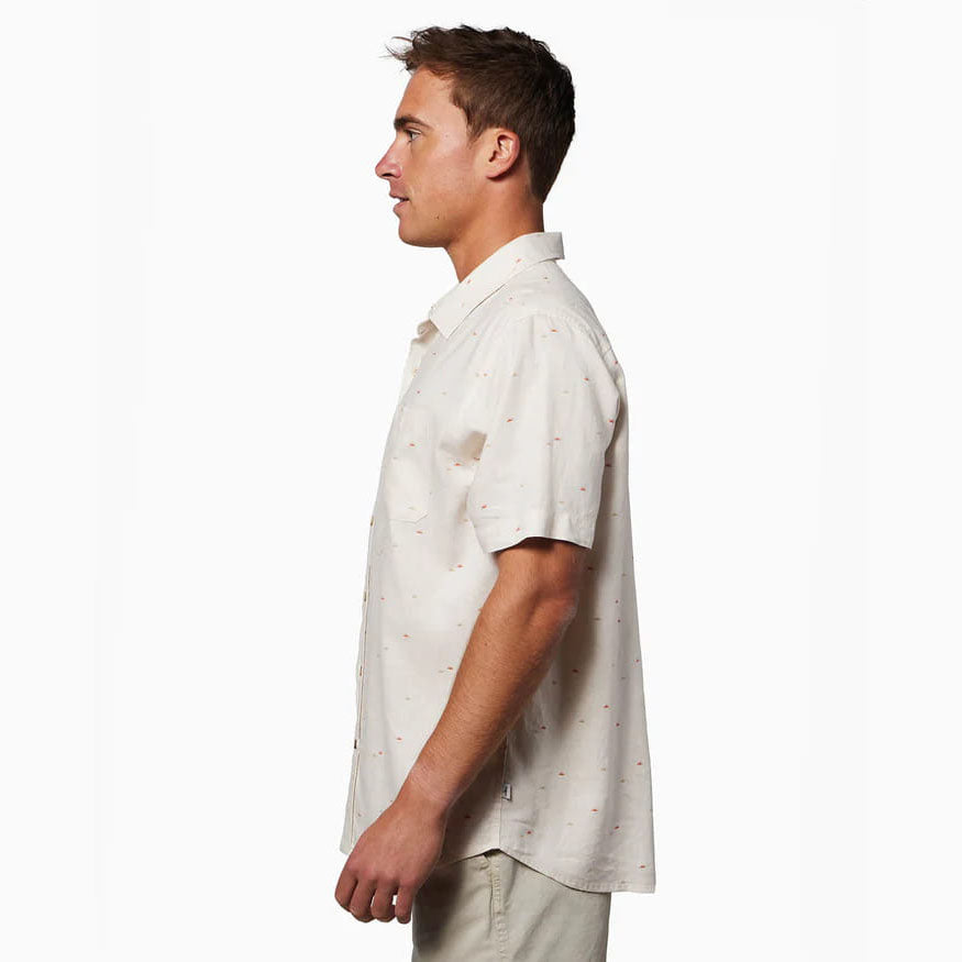 Toes On The Nose Men's Coastline Short Sleeve Shirt