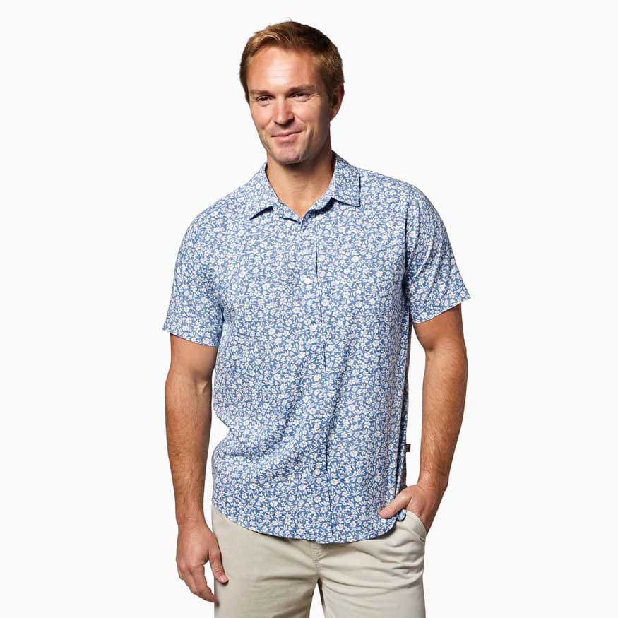 Toes On The Nose Men's Coastline Short Sleeve Shirt